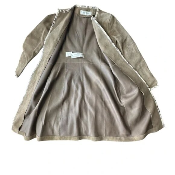 Gerard Darel Tan Trench Coat Size 36 - Picture 4 of 9